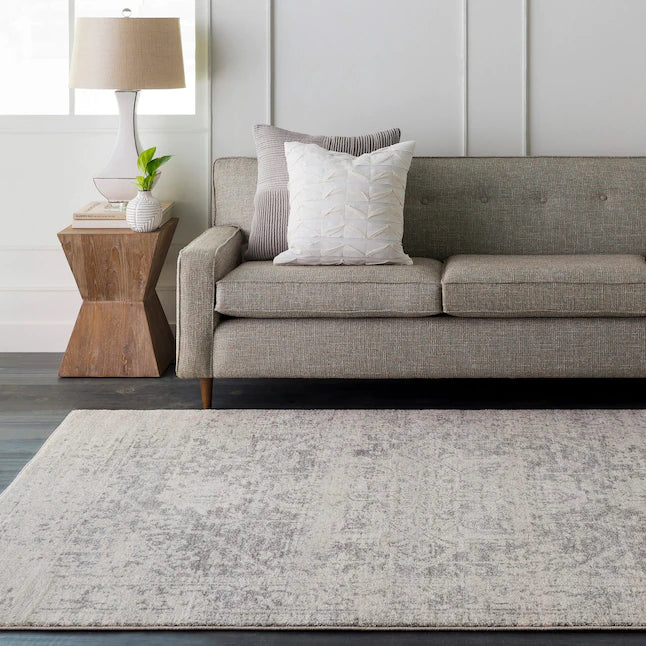 10 x 14 Beige Indoor Medallion Oriental Area Rug