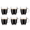 Set of 6 - Bistro Coffee Mugs (#K6551)