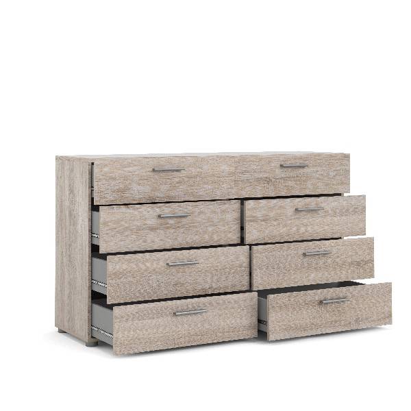 Austin 8 Drawer Double Dresser in Truffle - Tvilum 70073cj CR8095