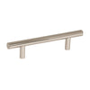 Bar Pulls 10-Pack 3-3/4-in Center to Center Polished Nickel Cylindrical Bar Drawer Pulls