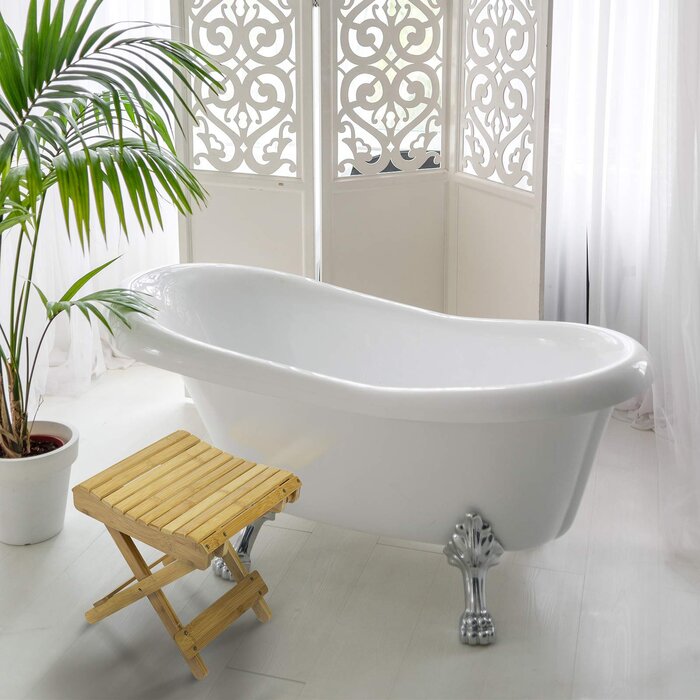 11'' W Bamboo Shower Bench