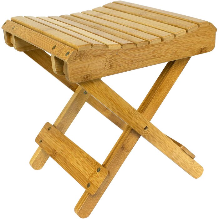 11'' W Bamboo Shower Bench