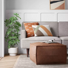 Earl Faux Leather French Seam Ottoman - Project 62™ K6902
