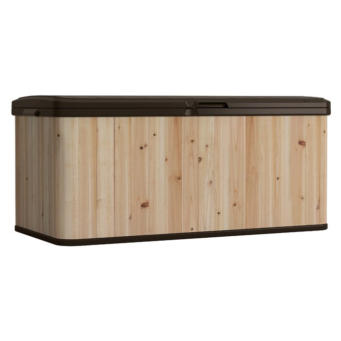 120 Gallon Cedar Deck Box #HA714