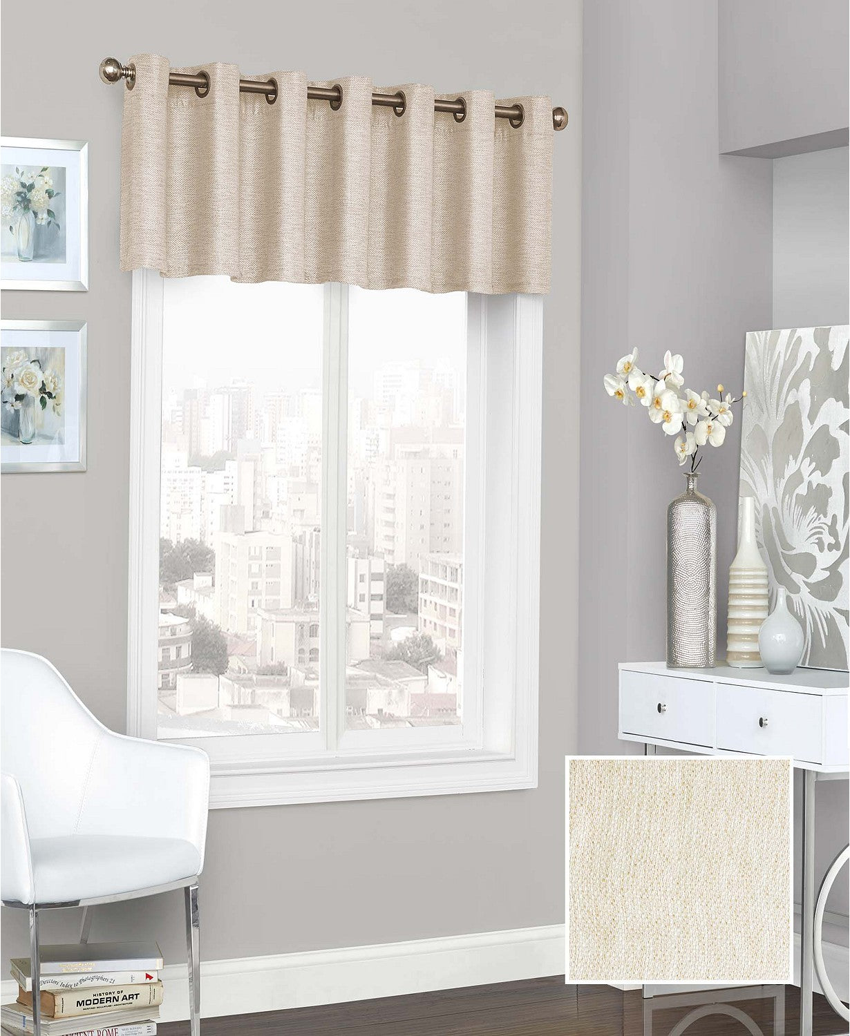 Eclipse Presto Grommet Valances (sat of 2)B99- SC825