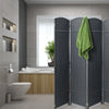126'' W x 72'' H 8 - Panel Solid Wood Folding Room Divider
