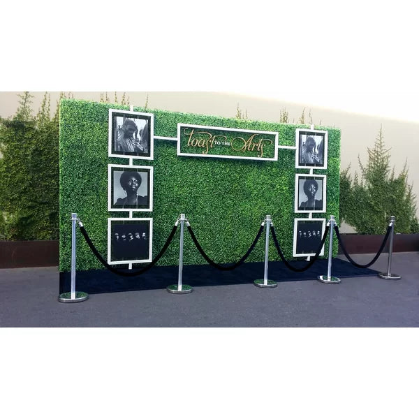 12 - Piece Artificial Boxwood Hedge (Set of 24)