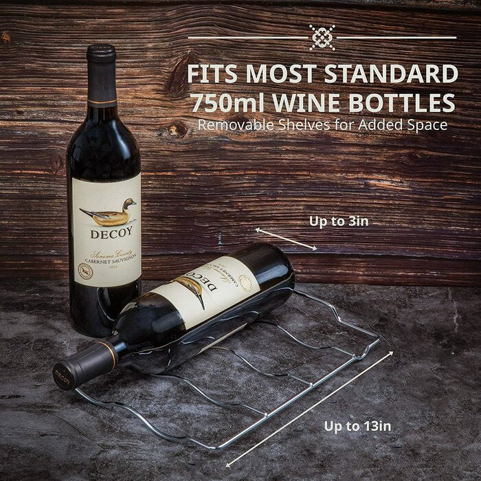 12 Bottle Single Zone Freestanding Wine Refrigerator CL290