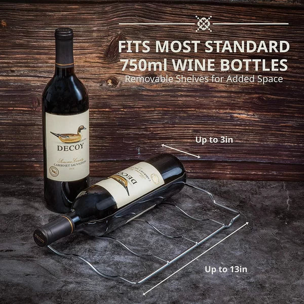 12 Bottle Single Zone Freestanding Wine Refrigerator