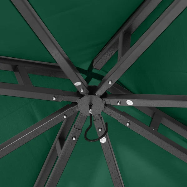 12 Ft. W x 10 Ft. D Steel Patio Gazebo