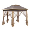 12 Ft. W x 6.5 FT. D Steel Pop-Up Gazebo