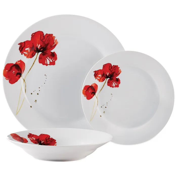 12 Piece Dinnerware Set, Service for 4