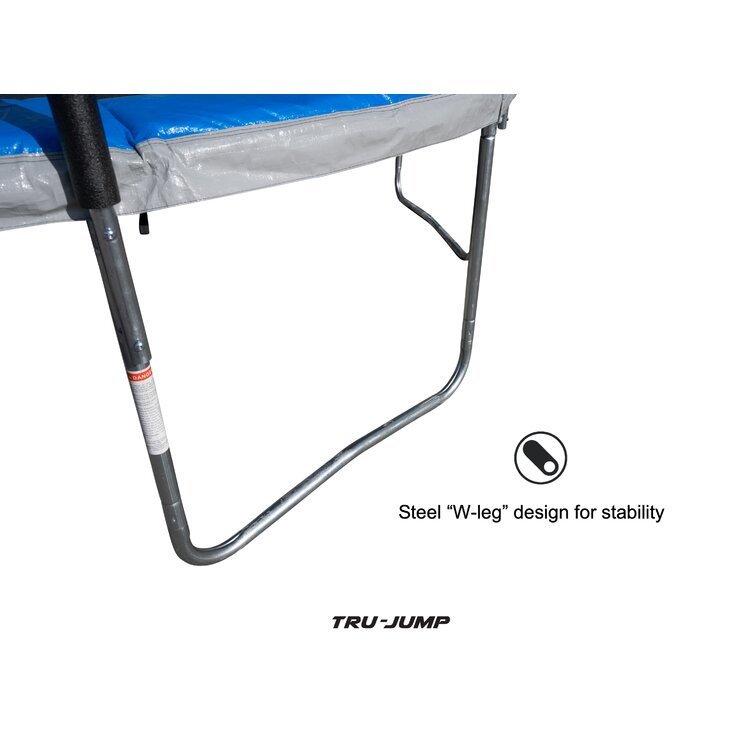 12' Round Trampoline with Safety Enclosure pt804
