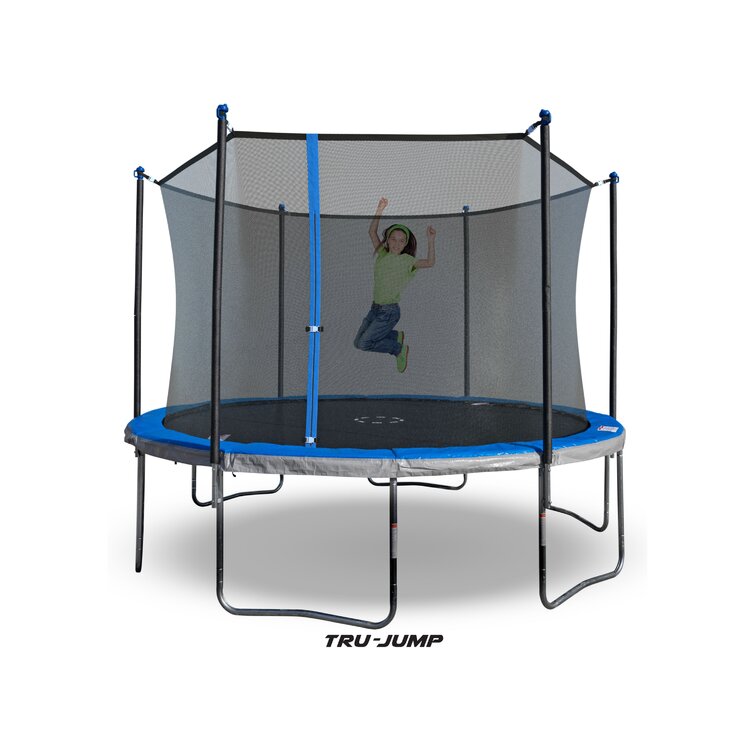 12' Round Trampoline with Safety Enclosure pt804