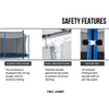12' Round Trampoline with Safety Enclosure pt804