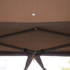 13.5 Ft. W x 9.5 FT. D Steel Patio Gazebo