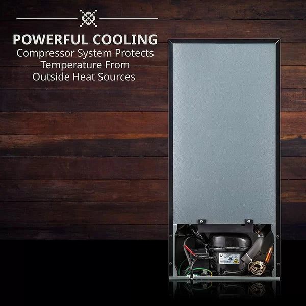13.6'' 18 Bottle Single Zone Freestanding Wine Refrigerator