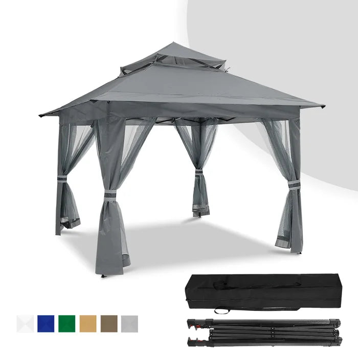 13 Ft. W x 13 Ft. D Steel Patio Gazebo