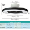 14.17'' Machella 7 - Blade LED Flush Mount Ceiling Fan with Remote Control and Light Kit Included