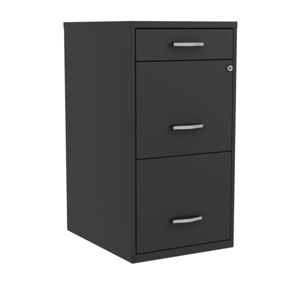 14.25'' Wide 3 -Drawer Steel Vertical Filing Cabinet