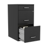 14.25'' Wide 3 -Drawer Steel Vertical Filing Cabinet