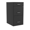 14.25'' Wide 3 -Drawer Steel Vertical Filing Cabinet