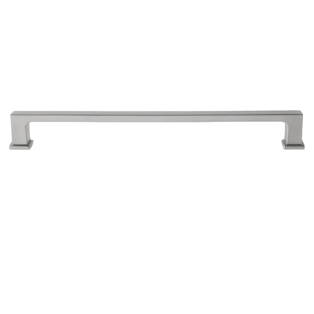 8-in Center to Center Satin Nickel Rectangular Bar Drawer Pulls