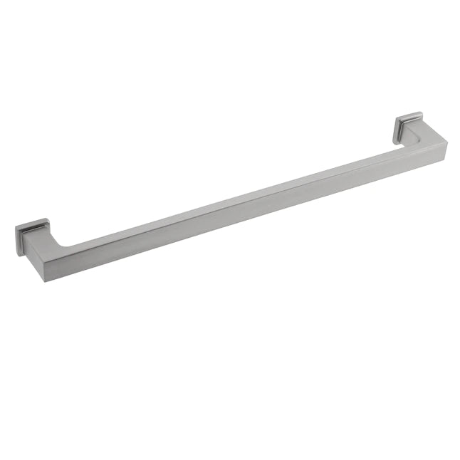 8-in Center to Center Satin Nickel Rectangular Bar Drawer Pulls