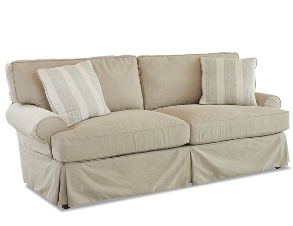 Sleeper Lahoya Slip Cover Sofa with Down Cushions (93") (sofa sleeper)