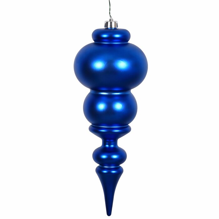 2 piece 14" Finial Christmas Ornaments (no further discounts)