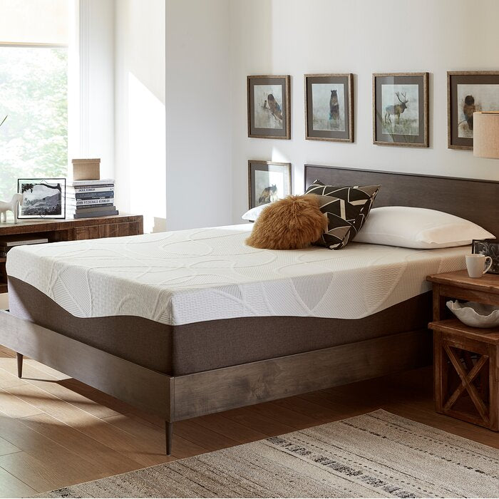 14" Medium Gel Memory Foam Mattress, Queen #HA1109