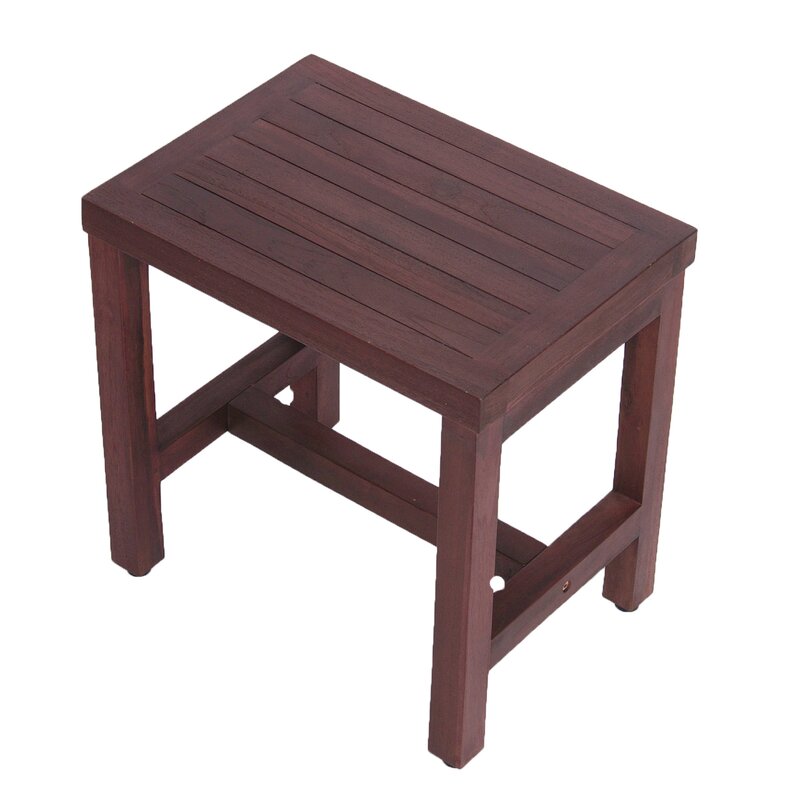 14'' W Teak Shower Bench
