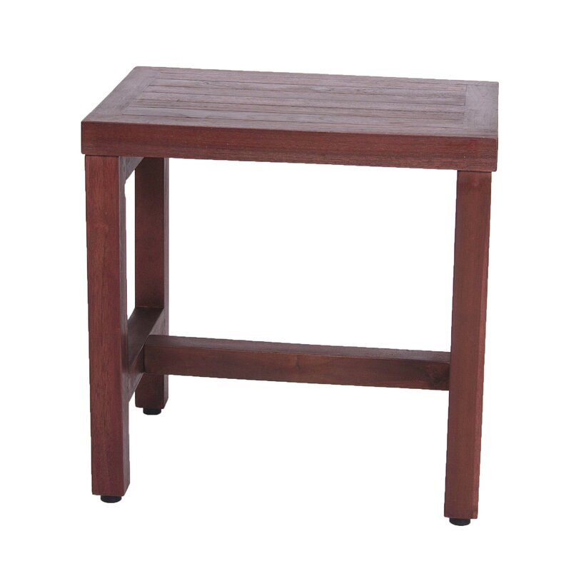 14'' W Teak Shower Bench
