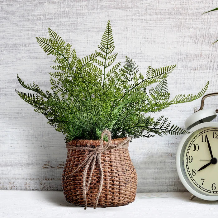 14" Artificial Fern Plant in Pot