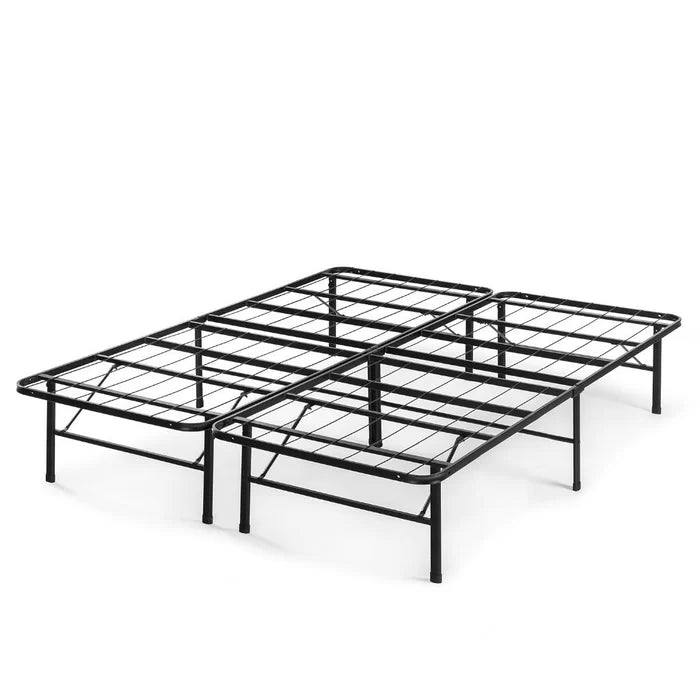 14" Full Foldable Platform Bed Frame