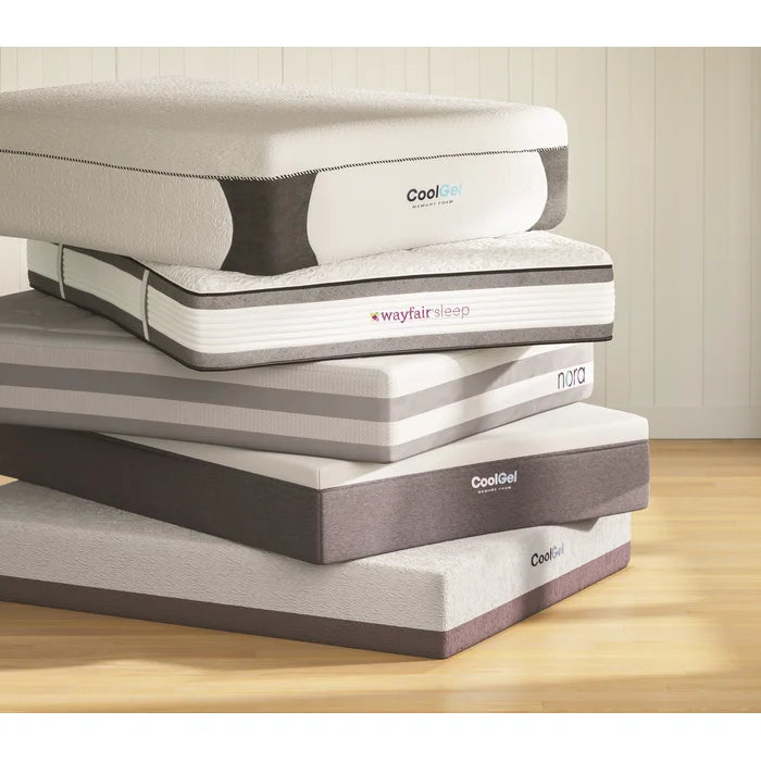 14" Queen Medium Cool Gel Memory Foam Mattress