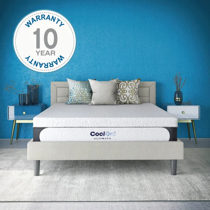 14" Queen Medium Cool Gel Memory Foam Mattress