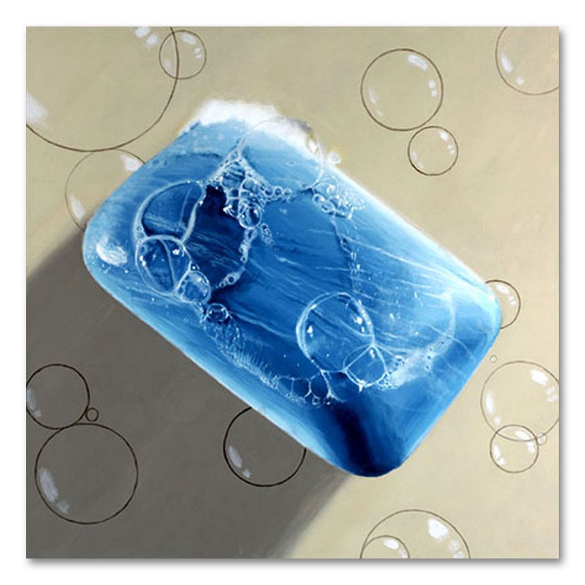 "Bar Soap" 14" x 14" Canvas Wall Art EJ568