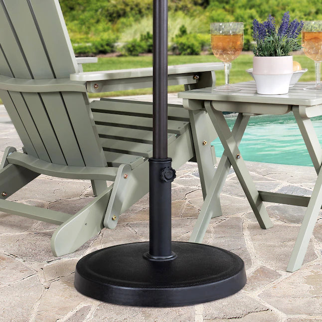 Black Patio Umbrella Base