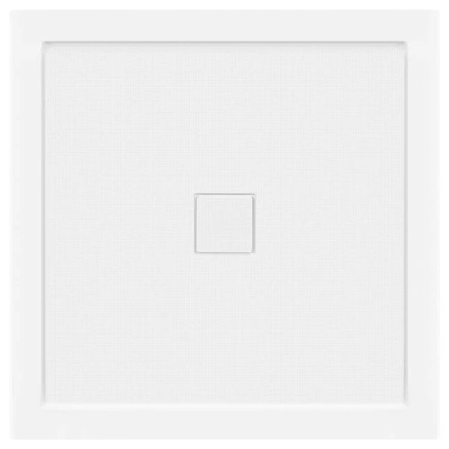 36-in W x 36-in L with Center Drain Square Shower Base (White)