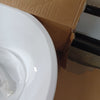 Bordeaux 54 in. Acrylic Flatbottom Freestanding Bathtub in White