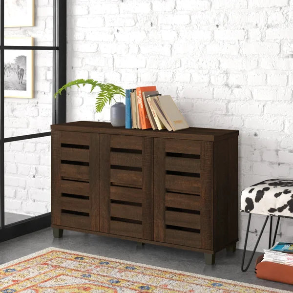 16 Pair Shoe Storage Cabinet