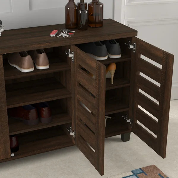 16 Pair Shoe Storage Cabinet