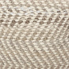 16'' Wide Square Chevron Pouf Ottoman