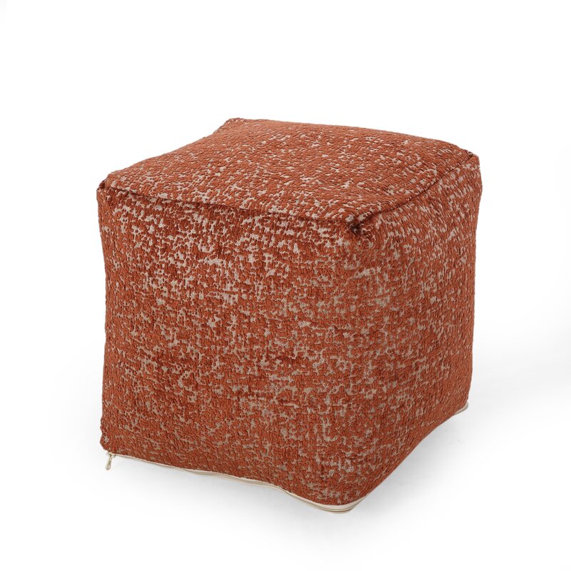 16'' Wide Square Pouf Ottoman
