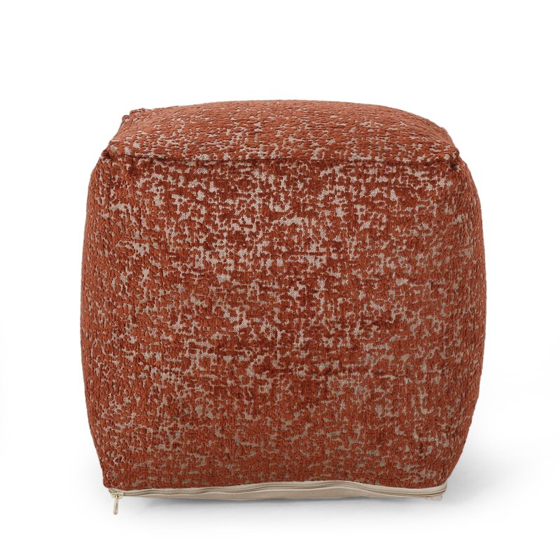 16'' Wide Square Pouf Ottoman