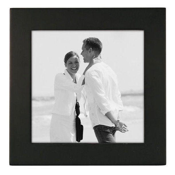 5x5 Picture Frame LINEAR - Black Wood ss503