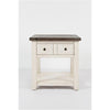 Jofran Furniture Madison County Vintage White End Table