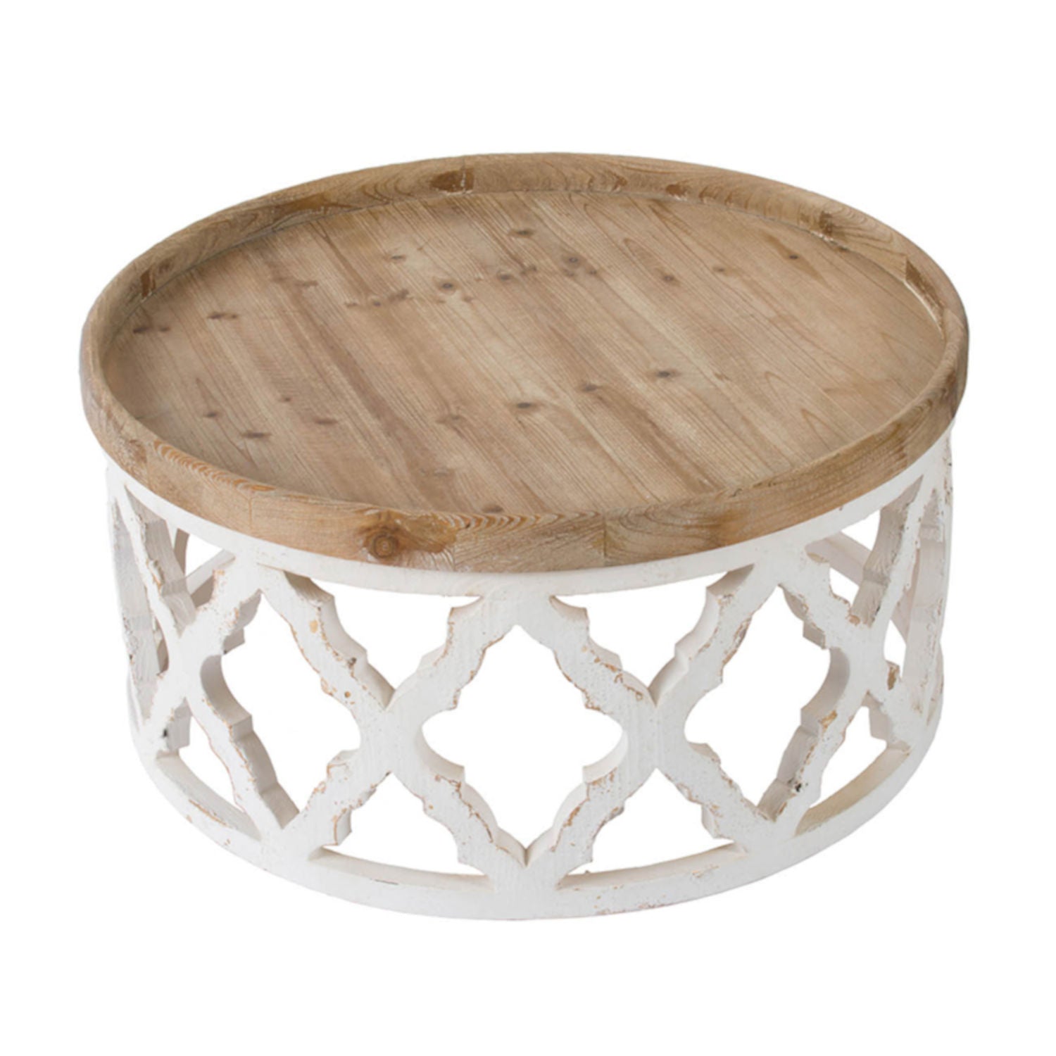 Weathered White Coffee Table K7137