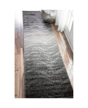 Load image into Gallery viewer, nuLoom Julene Gray 2&#39;6&quot; x 12&#39; Runner Rug ERUG91
